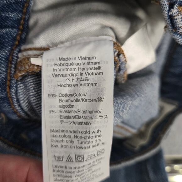 Madewell The Slim High Rise Boy Jean Size 25 - Picture 5 of 6